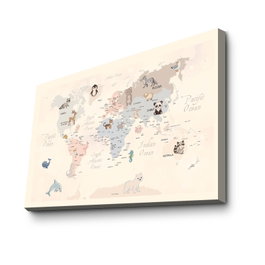 Wallity Lienzo Decorativo 45 x 70 cm Multicolor